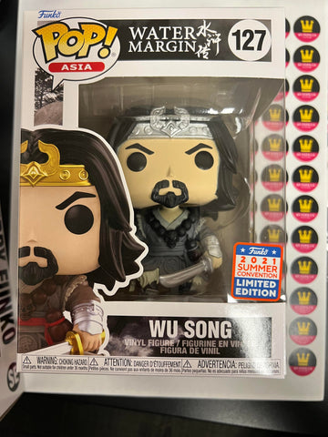 Funko Pop! 2021 SUMMER CONVENTION WATER MARGIN WU SONG #127