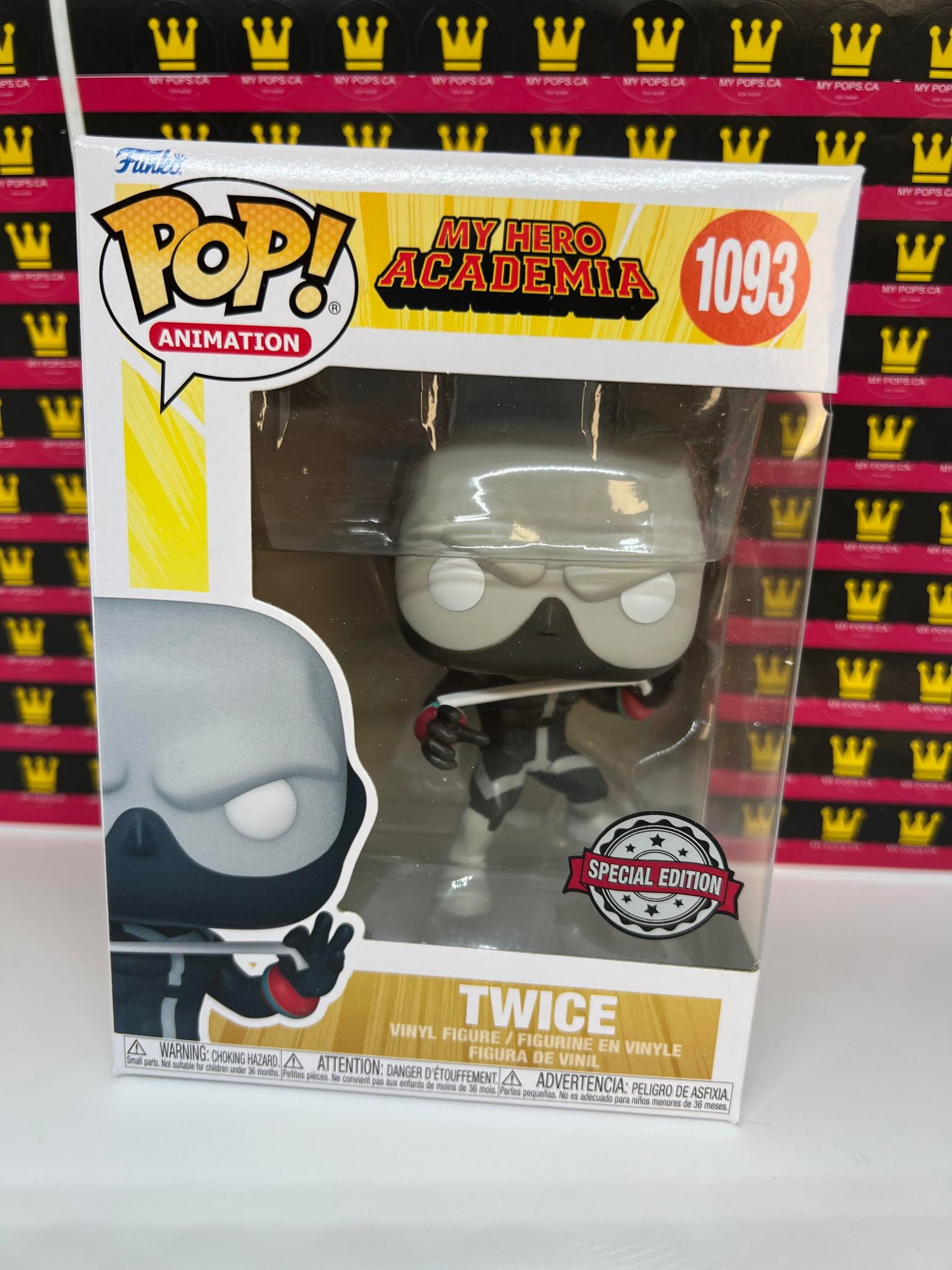 FUNKO POP! ANIMATION: MY HERO ACADEMIA TWICE #1093 **SPECIAL