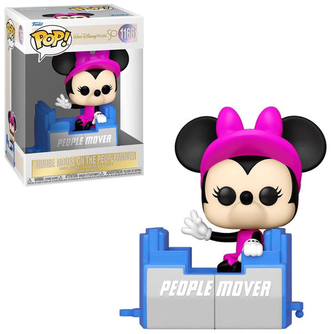 Funko Pop! Disney World 50th MINNIE MOUSE PEOPLEMOVER #1166