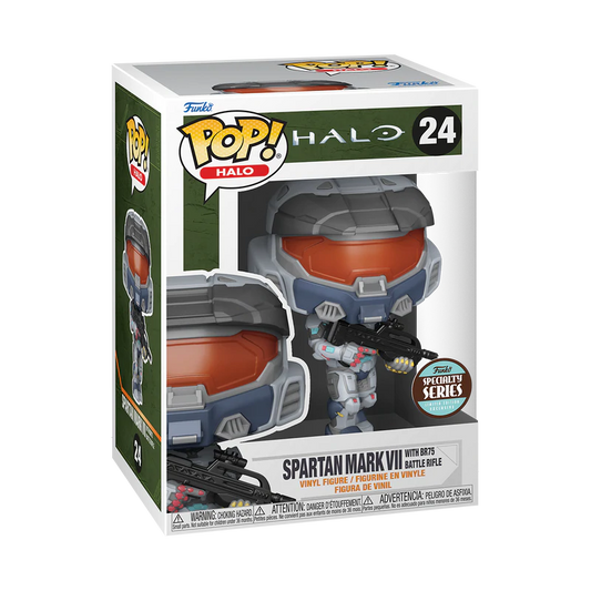 FUNKO POP! HALO INFINITE SPARTAN MARK VII WITH WEAPON [SPECIALTY SERIES EDITION] #24