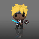 **CHASE & COMMON BUNDLE** FUNKO POP! ANIMATION: BORUTO with CHAKRA BLADE #1383 **AAA EXCLUSIVE**