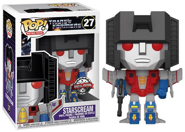 FUNKO POP! RETRO TOYS: TRANSFORMERS - STARSCREAM **TARGET EXCLUSIVE** #27