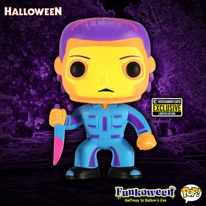 FUNKO POP! HORROR HALLOWEEN MICHAEL MYERS BLACK LIGHT [EE EXCLUSIVE] #03