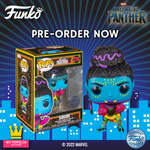 FUNKO POP! MARVEL BLACK PANTHER SHURI BLACKLIGHT [SPECIAL EDITION EXCLUSIVE] #276
