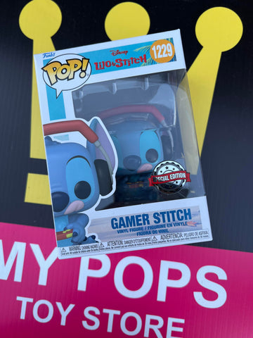 FUNKO POP! DISNEY LILO & STITCH - GAMER STITCH [SPECIAL EDITION] #1229