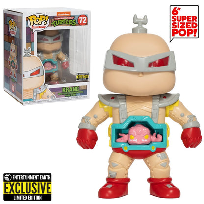 Funko Pop! Teenage Mutant Ninja Turtles (TMNT) - Super 6" Krang #72 [Entertainment Earth Exclusive]