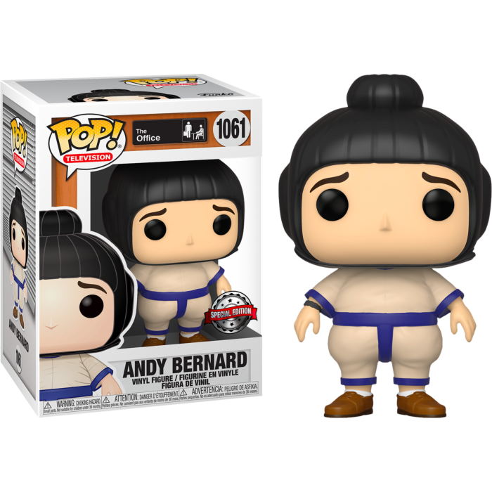 FUNKO POP! TELEVISION: THE OFFICE - ANDY BERNARD [IN SUMO SUIT] **TARGET EXCLUSIVE** #1061
