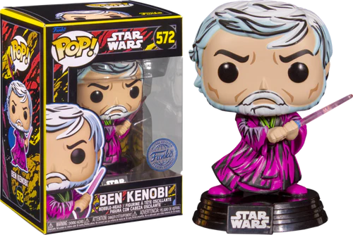 FUNKO POP! STAR WARS RETRO OBI-WAN BEN KENOBI [SPECIAL EDITION] #572