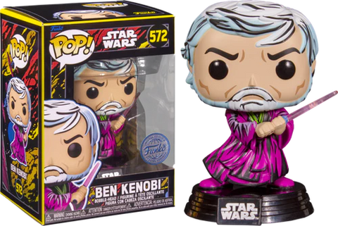 FUNKO POP! STAR WARS RETRO OBI-WAN BEN KENOBI [SPECIAL EDITION] #572