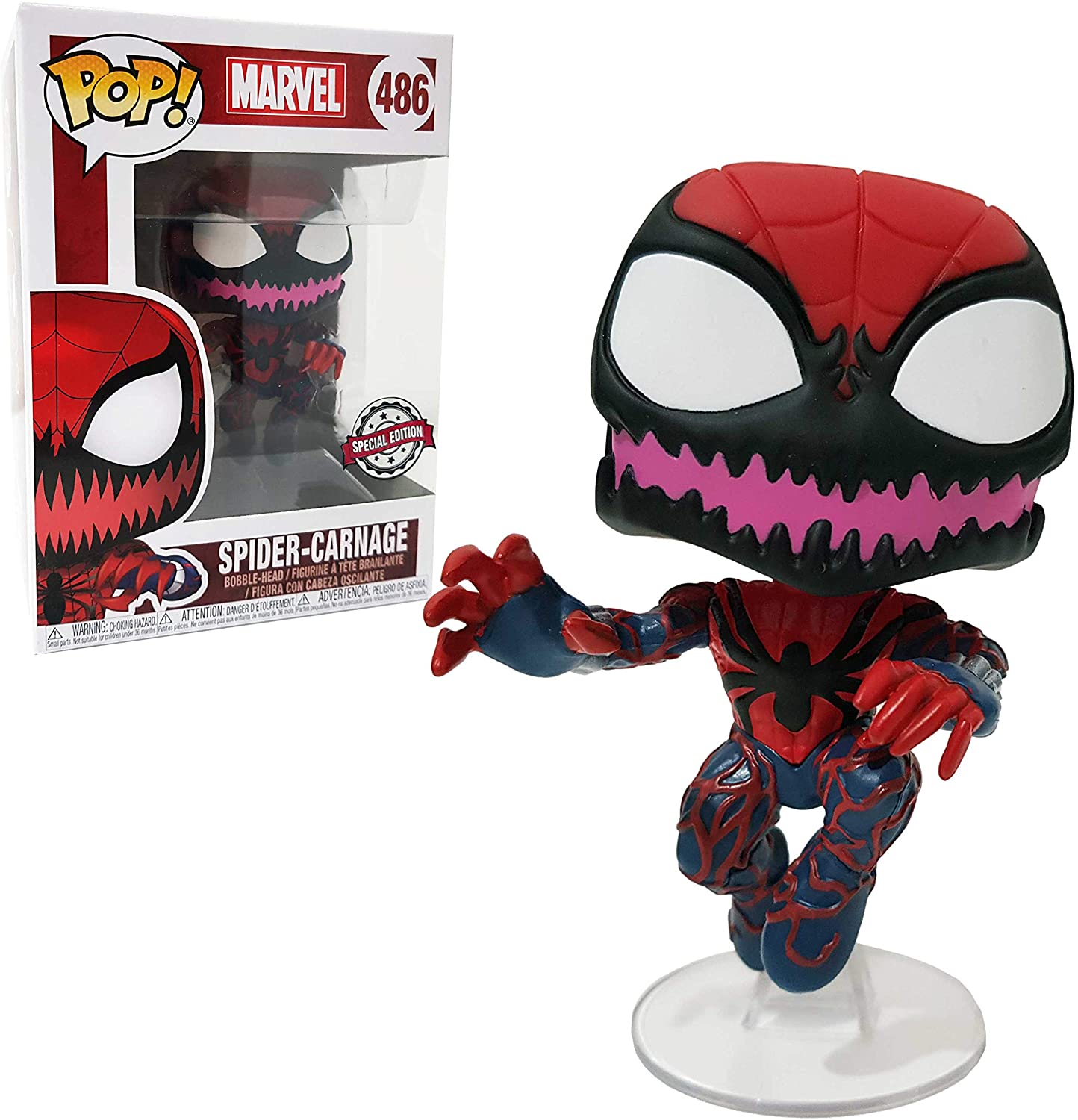FUNKO POP! MARVEL - SPIDER-CARNAGE **AAA ANIME EXCLUSIVE** #486
