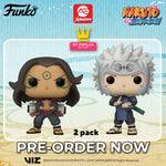FUNKO POP! ANIMATION: NARUTO - HASHIRAMA & TOBIRAMA **AE EXCLUSIVE** [2 PACK]