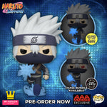 **CHASE & COMMON BUNDLE** FUNKO POP! ANIMATION: NARUTO SHIPPUDEN YOUNG KAKASHI HATAKE with CHIDORI **AAA EXCLUSIVE**