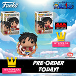 **CHASE & COMMON BUNDLE** FUNKO POP! ANIMATION: ONE PIECE MONKEY D LUFFY RED HAWK #1273 **AAA EXCLUSIVE**