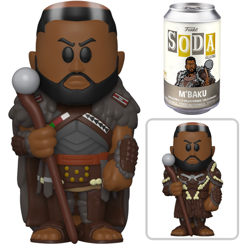 MARVEL BLACK PANTHER II M'BAKU SODA VINYL