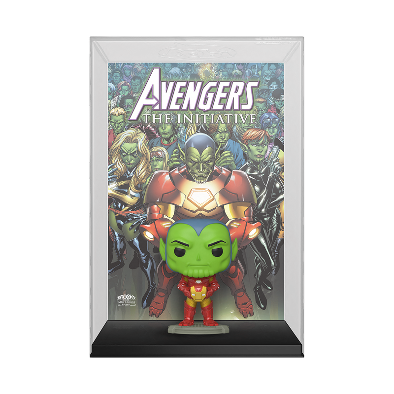 FUNKO POP! COMIC COVER MARVEL SKRULL AS IRON MAN #16 [2023 WONDROUS CON EXCLUSIVE]