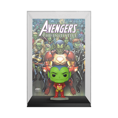 FUNKO POP! COMIC COVER MARVEL SKRULL AS IRON MAN #16 [2023 WONDROUS CON EXCLUSIVE]