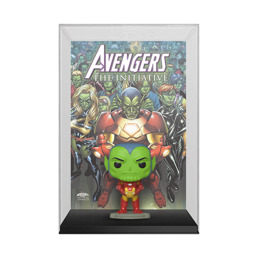 FUNKO POP! COMIC COVER MARVEL SKRULL AS IRON MAN #16 [2023 WONDROUS CON EXCLUSIVE]