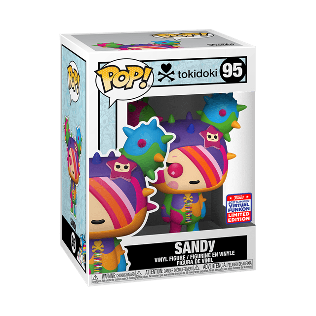 FUNKO POP! TOKIDOKI - SANDY [RAINBOW] **2021 SDCC / TOY TOKYO EXCLUSIVE** #95