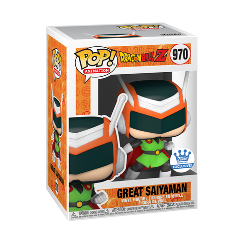 Funko Pop! Animation: Dragon Ball Z - Gohan as GREAT SAIYAMAN #970 *FUNKO SHOP EXCLUSIVE*