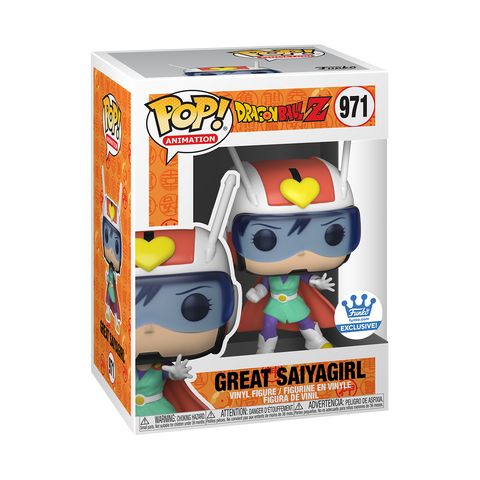 Funko Pop! Anime: Dragon Ball Z - Videl as Great Saiyagirl #971 [Funko Shop Exclusive]