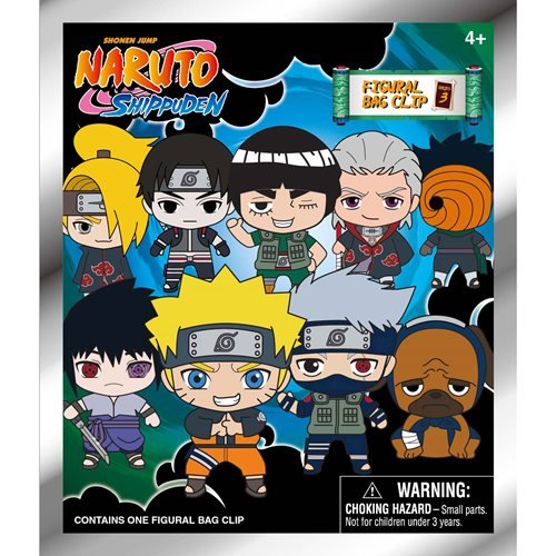 Naruto Series 3 Figural Bag Clip Mystery Blind Bag Series 3