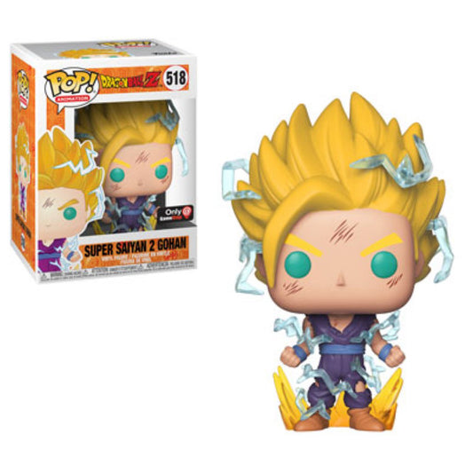 Funko Pop! Animation - Dragon Ball Z - Super Saiyan 2 (SS2) Gohan **EB / GAMESTOP EXCL** #518