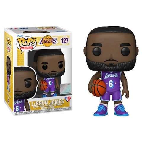 FUNKO POP! BASKETBALL [NBA]: LA LAKERS - LEBRON JAMES [CITY EDITION] #127