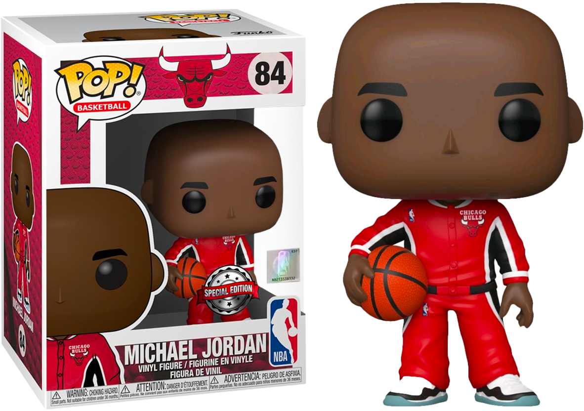 Funko Pop! NBA: Chicago Bulls - Michael Jordan in Warm Up *Special Edition* #84