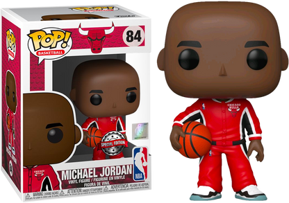 Funko Pop! NBA: Chicago Bulls - Michael Jordan in Warm Up *Special Edition* #84