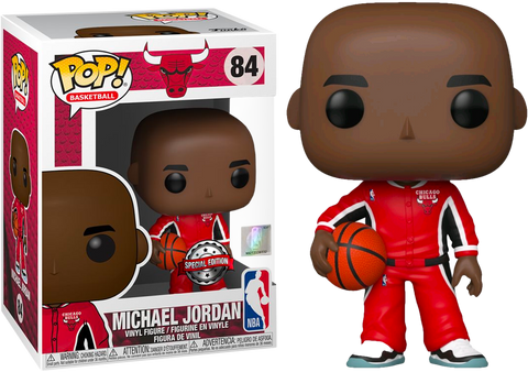 Funko Pop! NBA: Chicago Bulls - Michael Jordan in Warm Up *Special Edition* #84