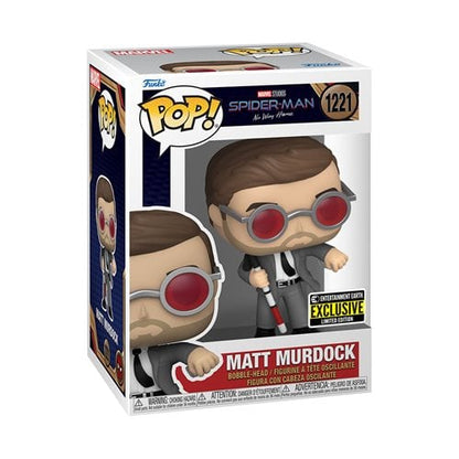Funko Pop! Marvel: Spider-Man No Way Home - Matt Murdock (with Brick) #1221 [Entertainment Earth Exclusive]