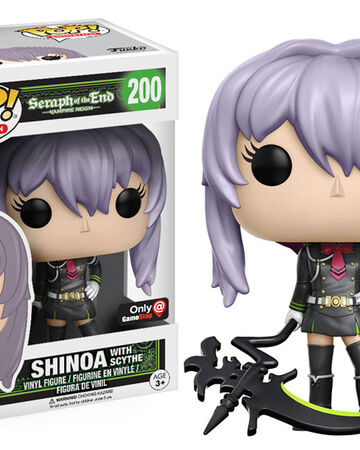 Funko Pop Animation Seraph of the End Shinoa with Scythe GameStop Exclusive #200