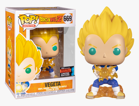 Funko Pop! Animation - Dragon Ball Z - Vegeta [Final Flash] **2019 NYCC FALL CON EXCL** #669