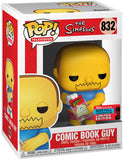 FUNKO POP! TELEVISION: THE SIMPSONS - COMIC BOOK GUY **2020 NYCC EXCLUSIVE** #832