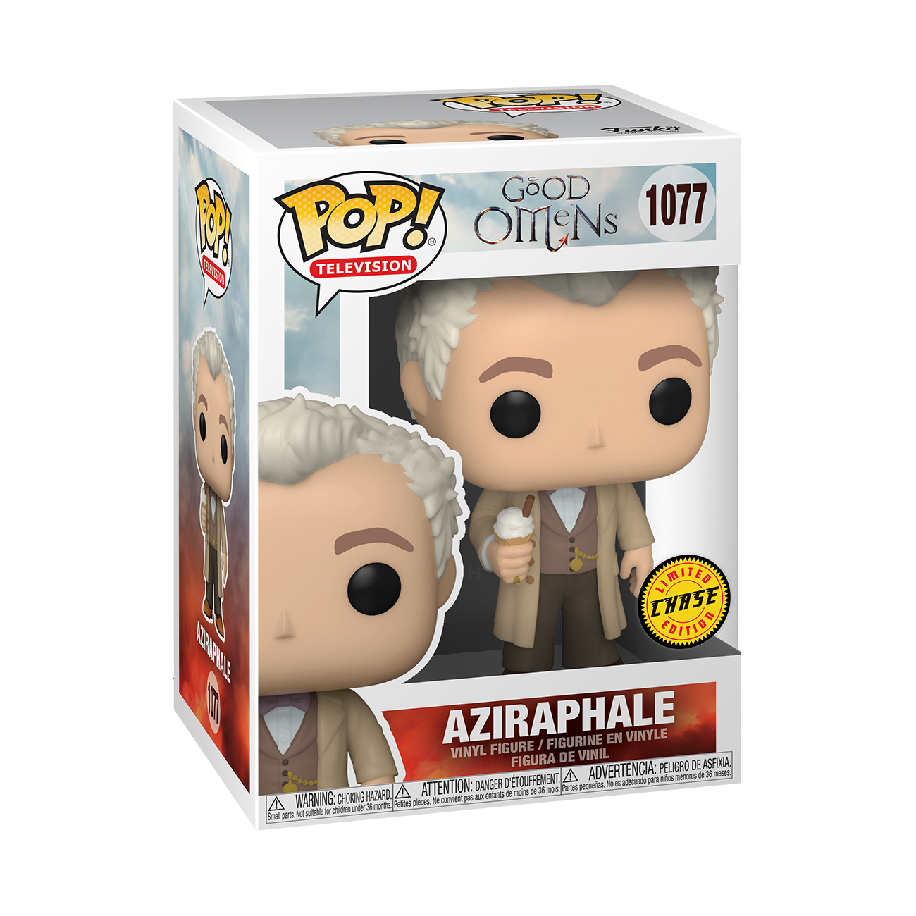 FUNKO POP! TELEVISION: GOOD OMENS - AZIRAPHALE #1077