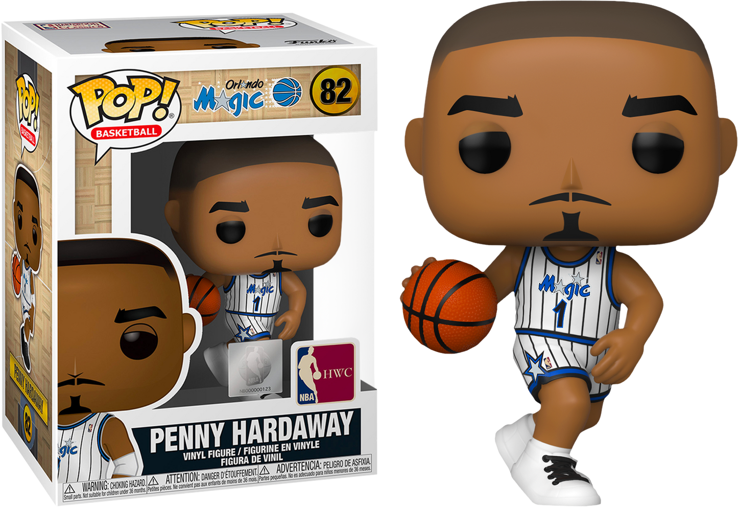 FUNKO POP! BASKETBALL [NBA LEGENDS]: ORLANDO MAGIC - PENNY HARDAWAY #82