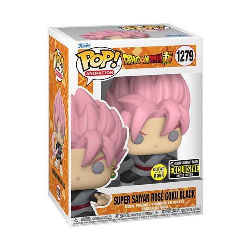 Funko Pop! Anime Dragon Ball Super Rose Goku with Scythe GLOW IN THE DARK [EE EXCLUSIVE] #1279