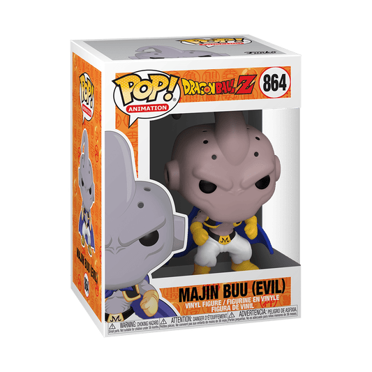 FUNKO POP! ANIMATION: DRAGON BALL Z [DBZ] - MAJIN BUU [EVIL] #864