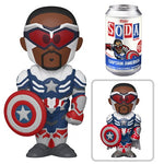 Funko Vinyl Soda Can THE FALCON AND WINTER SOLDIER CAPTAIN AMERICA with chance of chase LIMITED