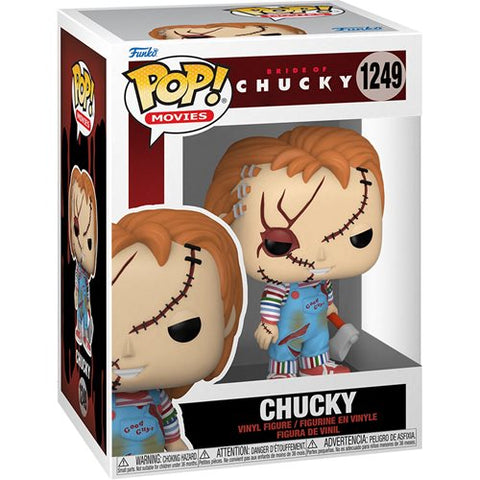 FUNKO POP! MOVIES [HORROR]: BRIDE OF CHUCKY - CHUCKY [with AXE] #1249