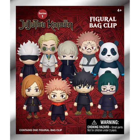 Jujutsu Kaisen 3D Foam Bag Clip - Blind Bag Mystery Blind Bag