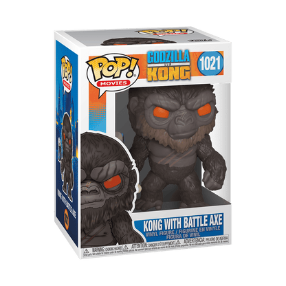 FUNKO POP! MOVIES: GODZILLA VS. KONG - KONG WITH BATTLE AXE #1021