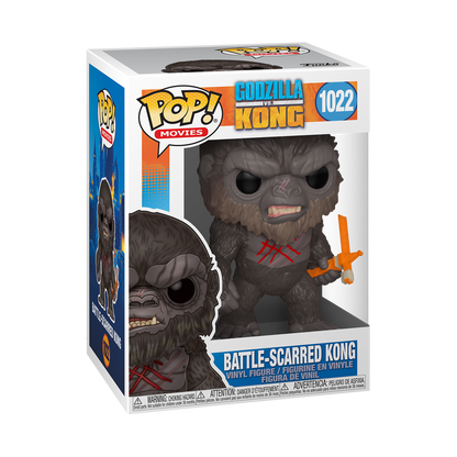 FUNKO POP! MOVIES: GODZILLA VS. KONG - BATTLE-SCARRED KONG #1022