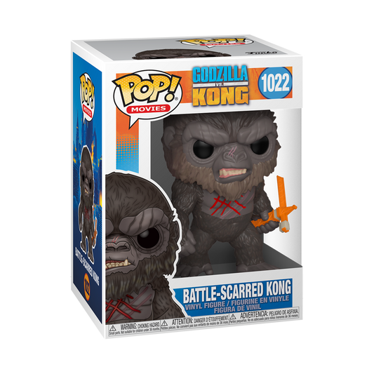 FUNKO POP! MOVIES: GODZILLA VS. KONG - BATTLE-SCARRED KONG #1022