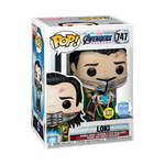 Funko Pop! Avengers End Game Loki Glow in the dark #747 FUNKO SHOP *PREORDER*