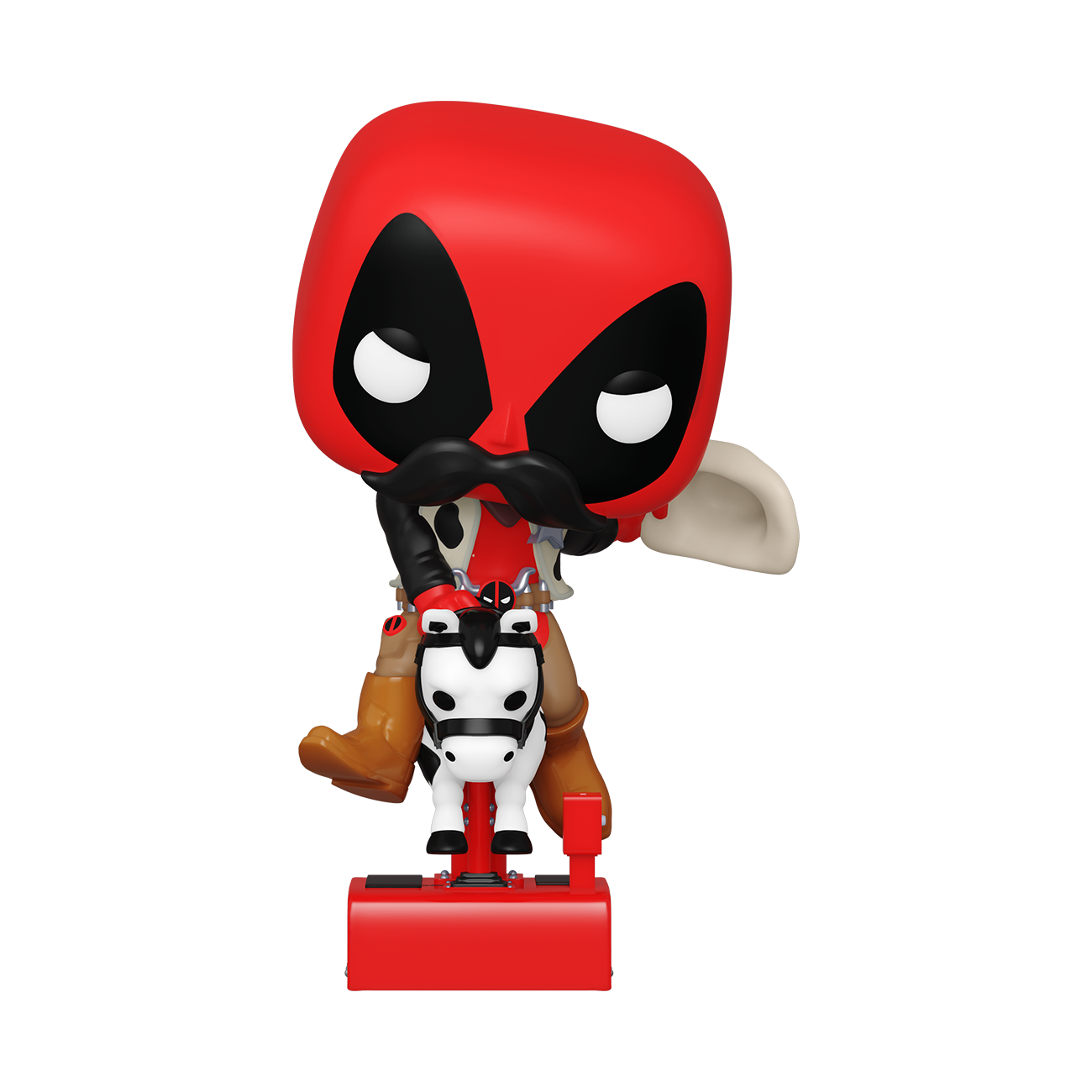 Funko POP! Marvel - Sheriff Deadpool Riding Horsey #99 [Funko Shop Exclusive]