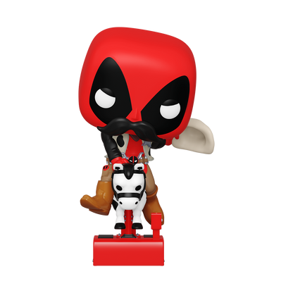 Funko POP! Marvel - Sheriff Deadpool Riding Horsey #99 [Funko Shop Exclusive]