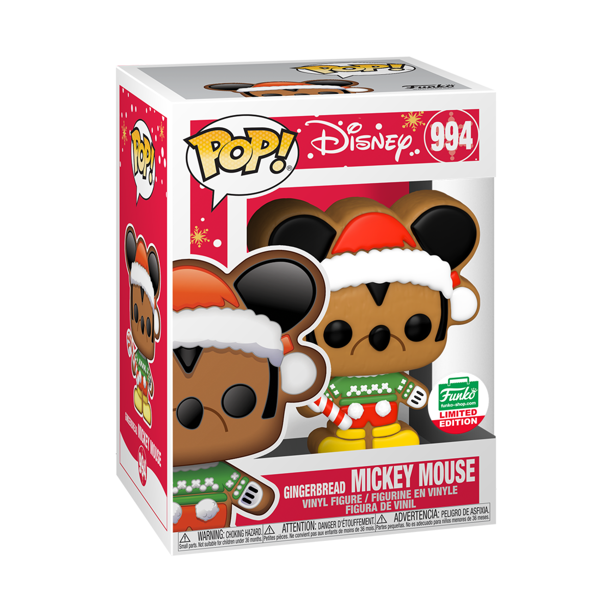 Funko Pop! GINGERBREAD MICKEY MOUSE