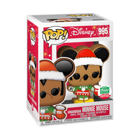 Funko Pop! GINGERBREAD MINNIE MOUSE