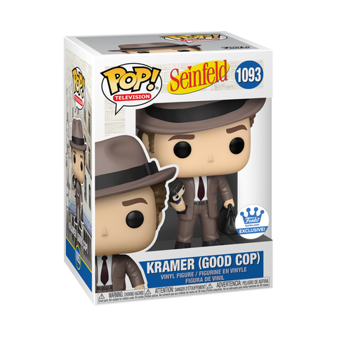 Funko Pop! SEINFELD - KRAMER as GOOD COP *FUNKO SHOP EXCLUSIVE* #1093